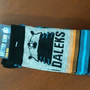 Doctor Who knee high socks